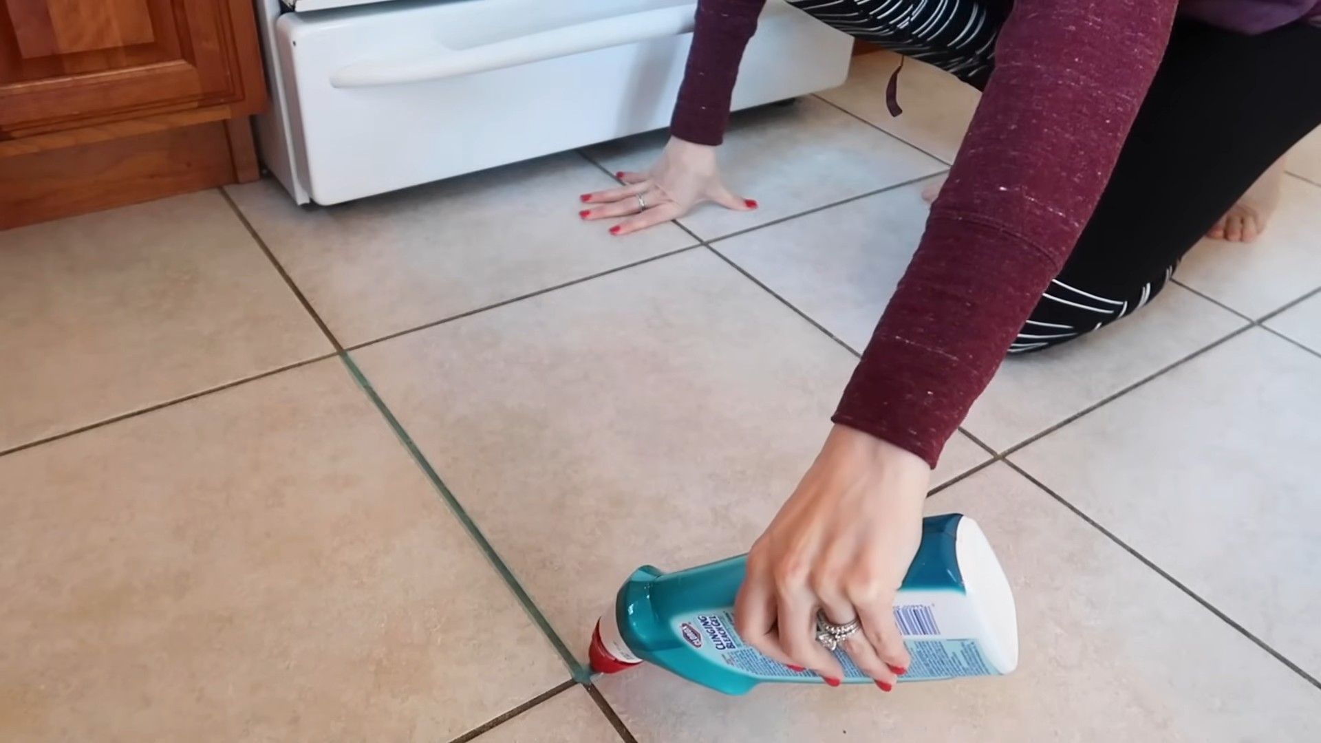 Clorox grout cleaner DIY